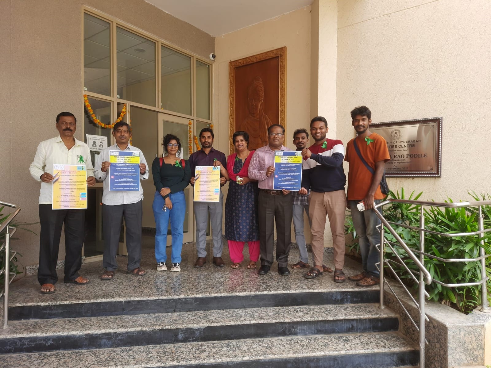 Poster release event on the occasion of World Mental Health Day – 2022 (photo 1)