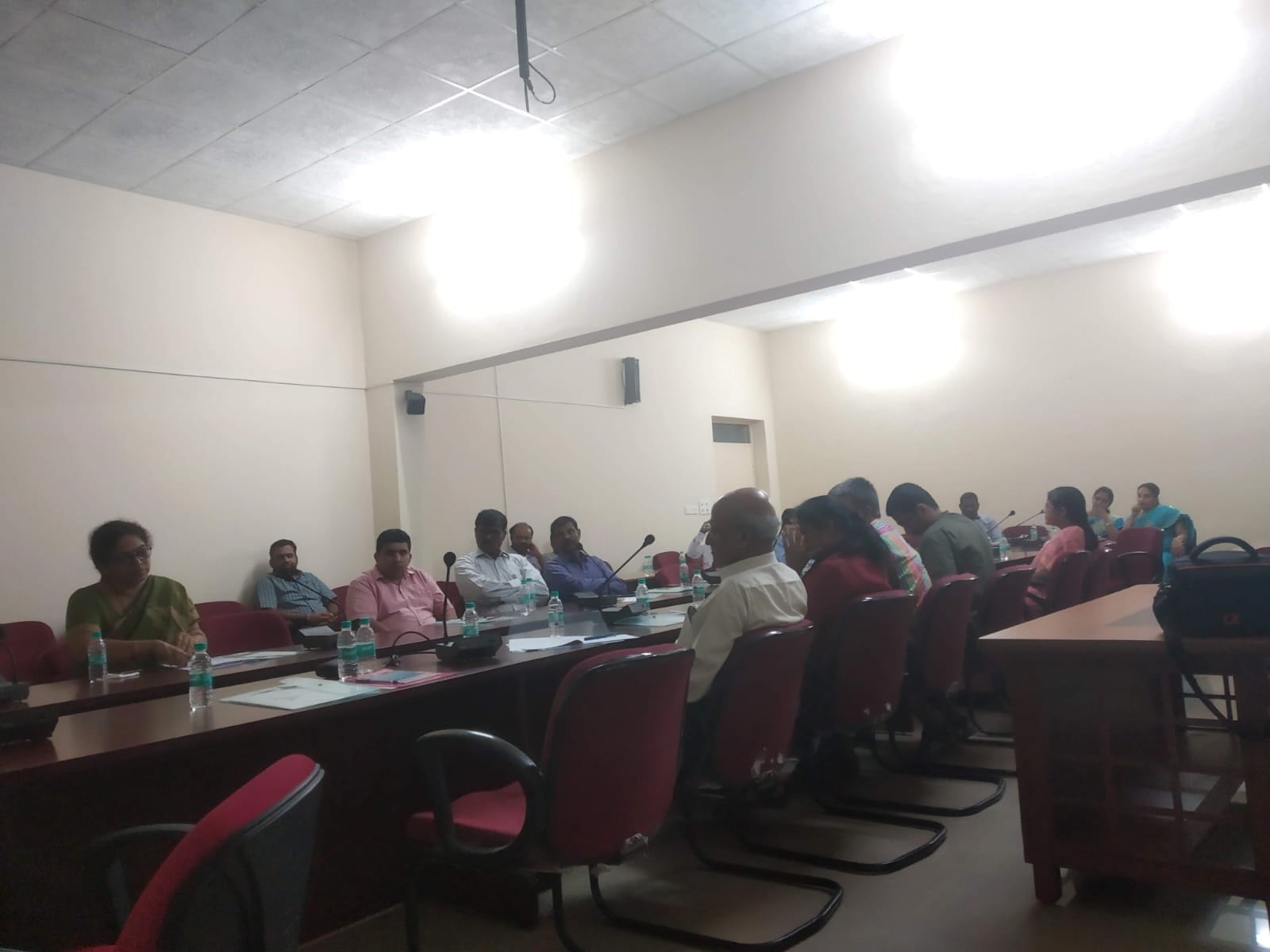 Faculty Sensitization Program to UoH faculties by Dr. Niranjan Reddy – October 2018 (photo 1)